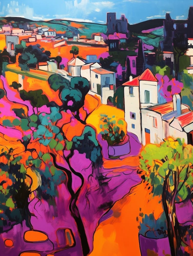 Altamura Italy 1 Fauvist Painting