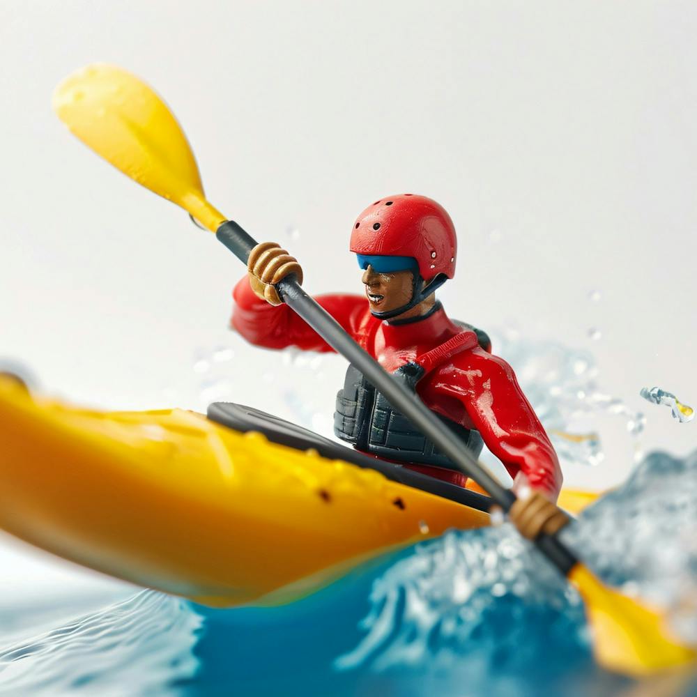 Kayaker In Water