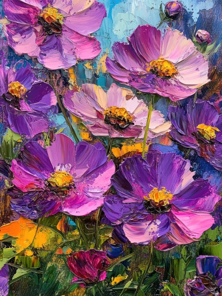 Purple Cosmos 1