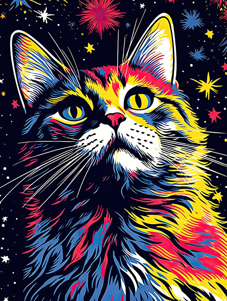 Galactic Purrcept, Psychedelic Cats series