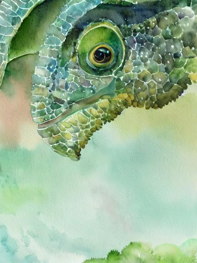 Archelon II Märchenbuch-Aquarell