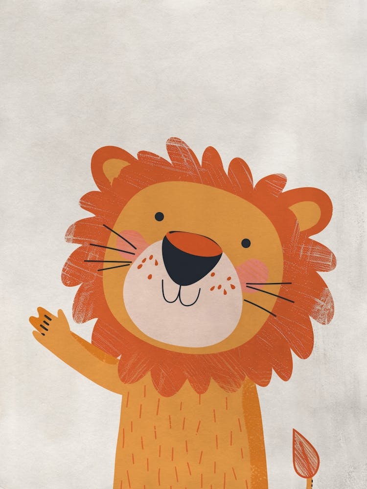 Boho Nursery 4 Lion