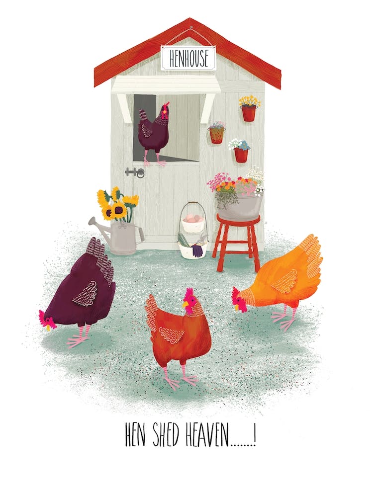 Hen House Heaven Farm Kitchen Chickens