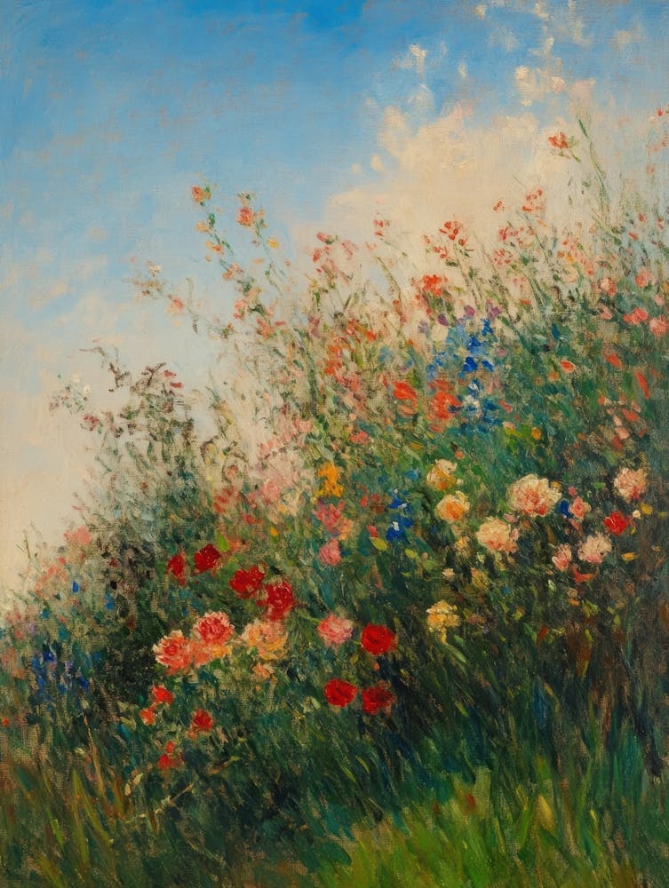 Fleurs dans la Prairie