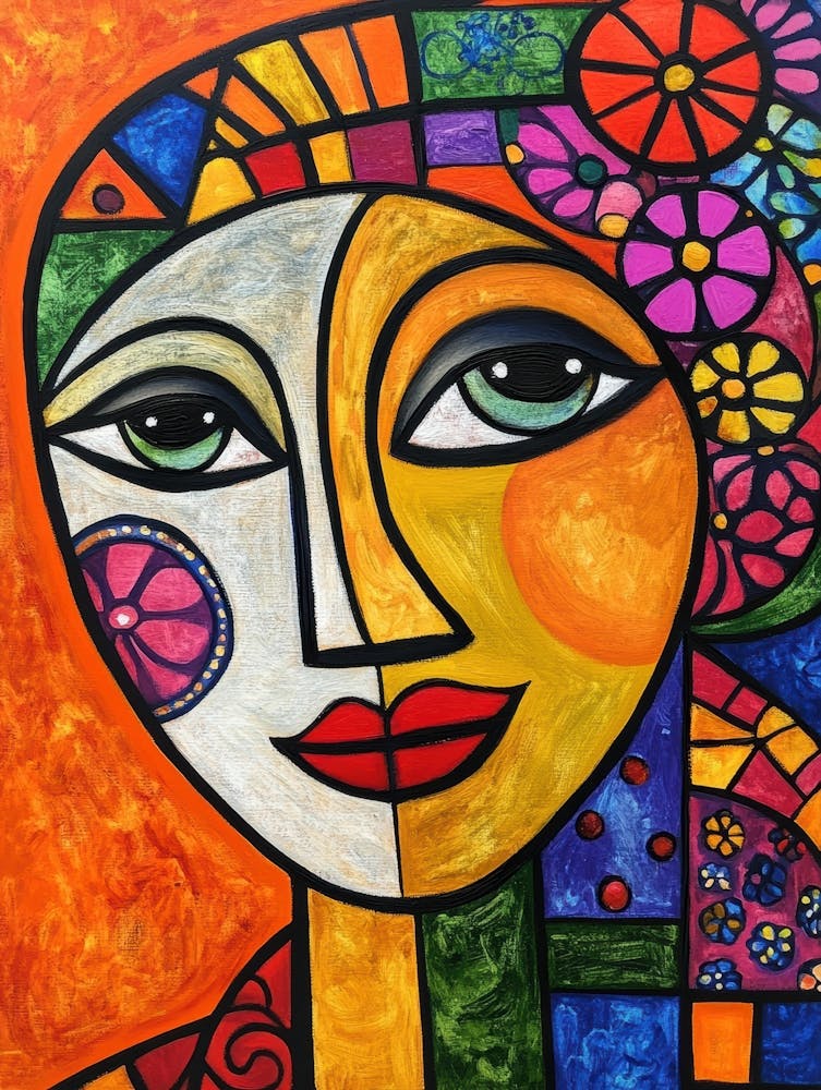 Abstract Of A Woman 102