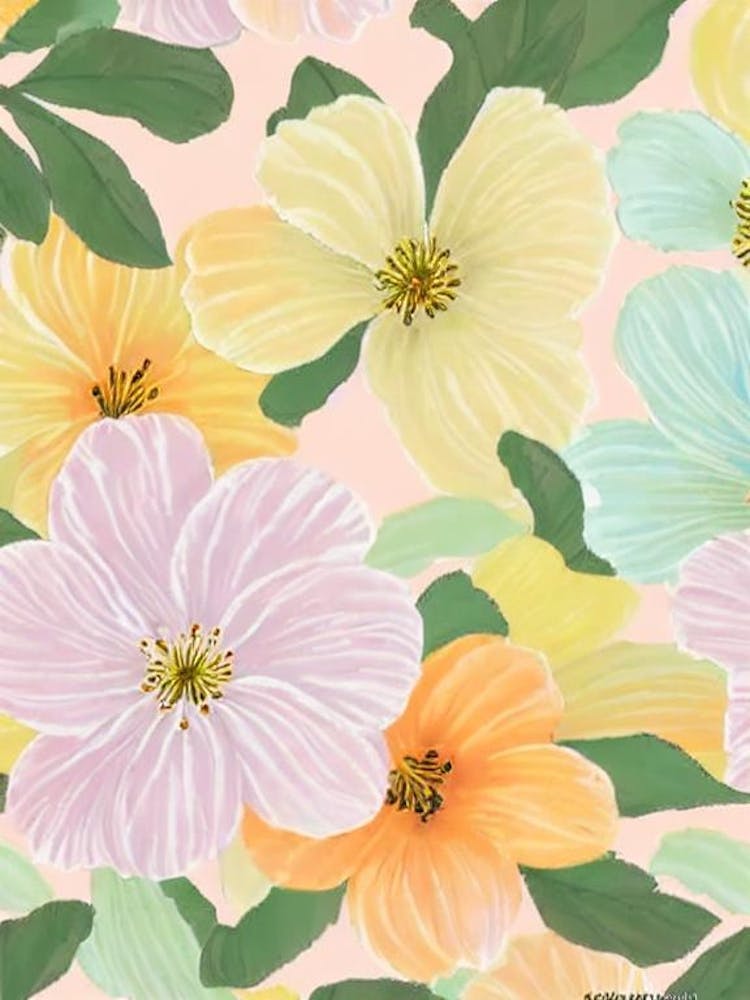 Alstromeria Pastell Blume 5