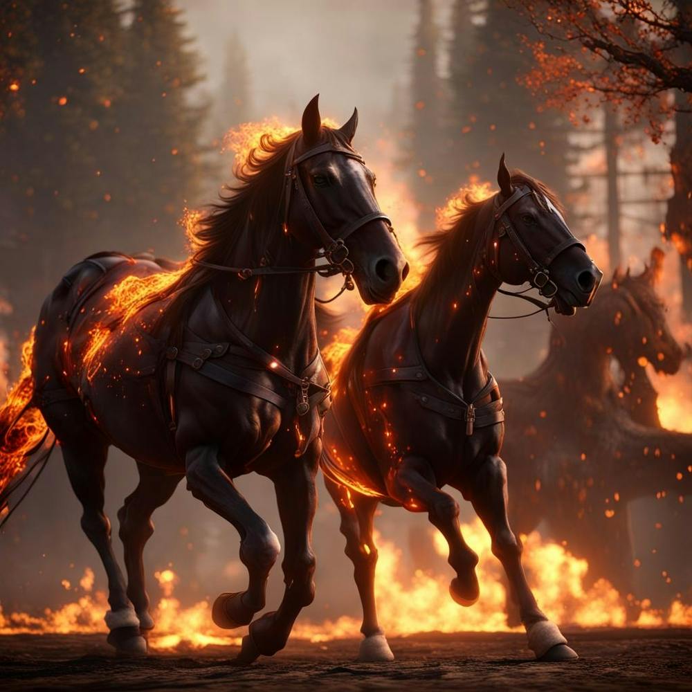 Hellfire horses