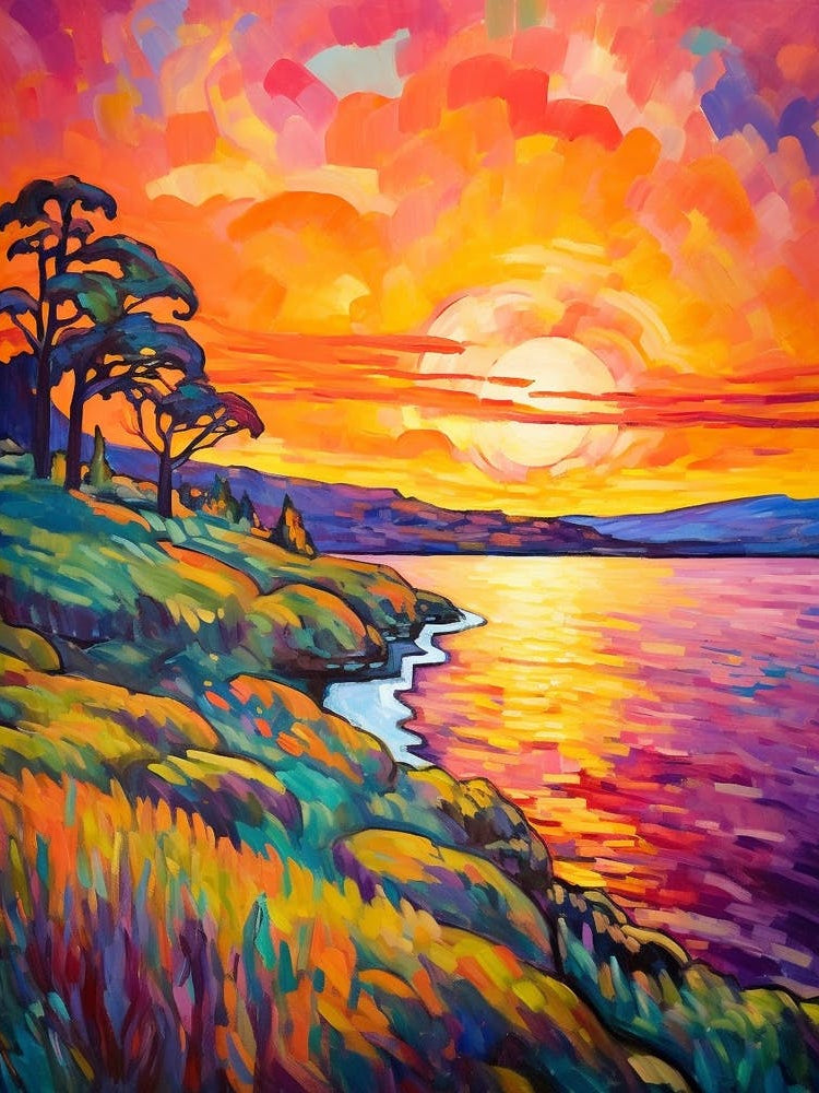 Whidbey Island Pointllism 3