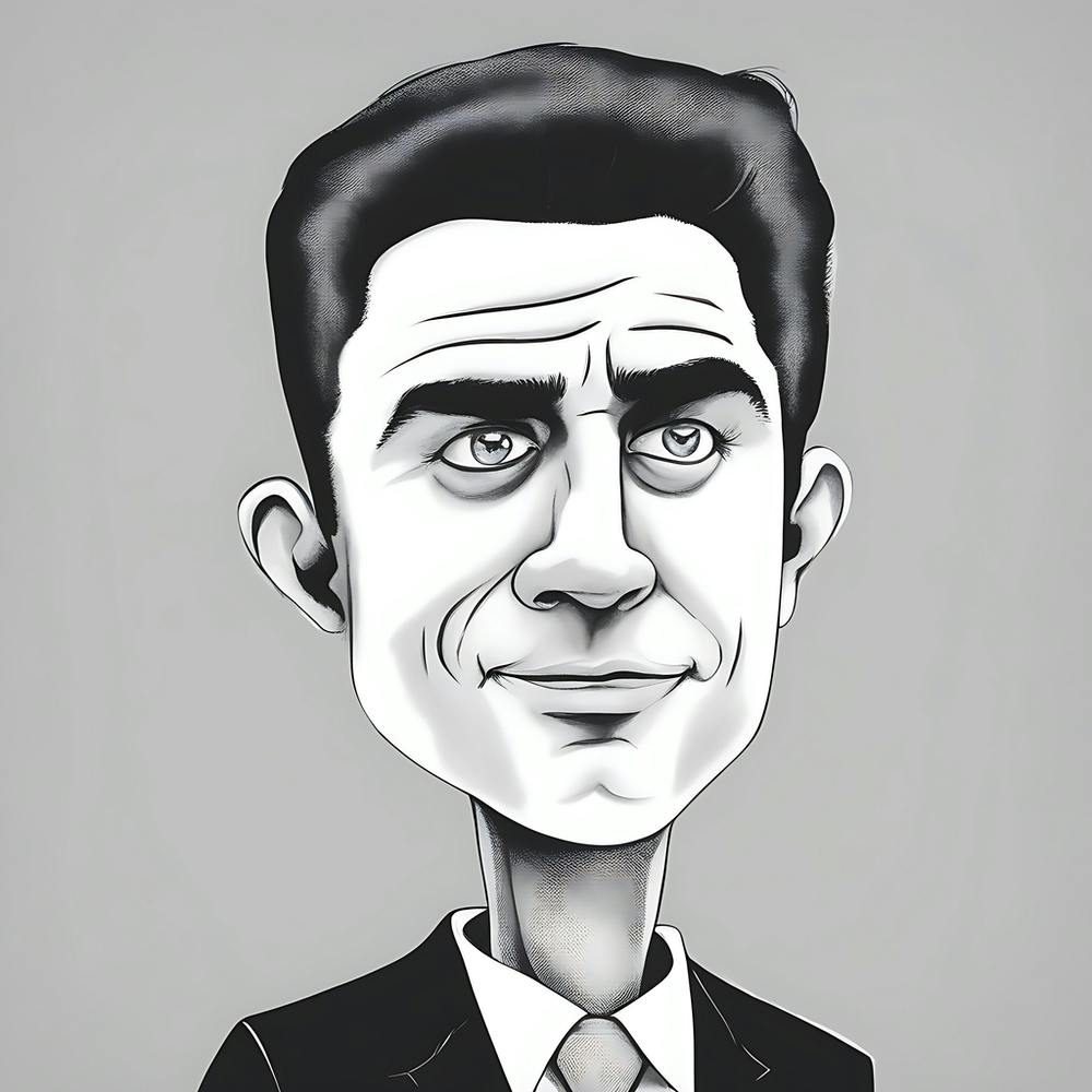 Caricature Of A Man