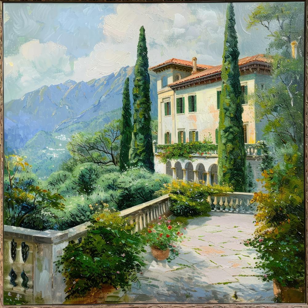 Villa Lante, Memory of Rome