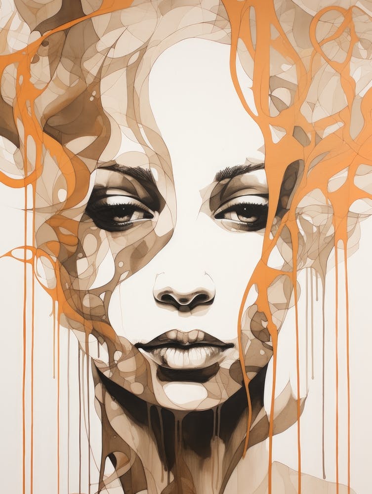 Abstract Of A Woman 2