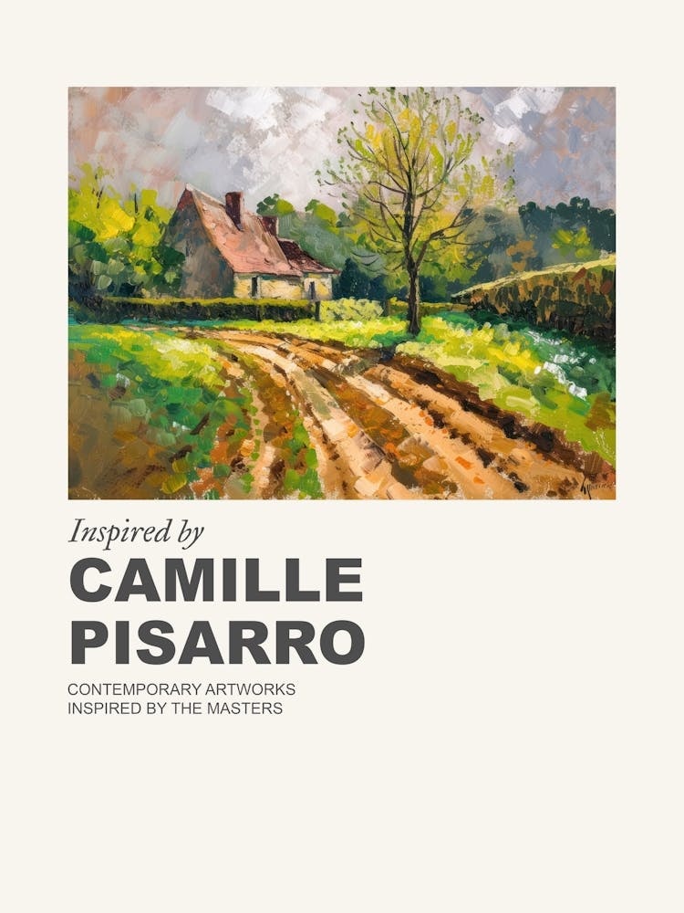 Museum Poster Inspired By Camille Pisarro 1
