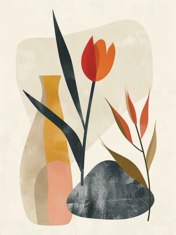 Cute Objects Abstract Illustration 2