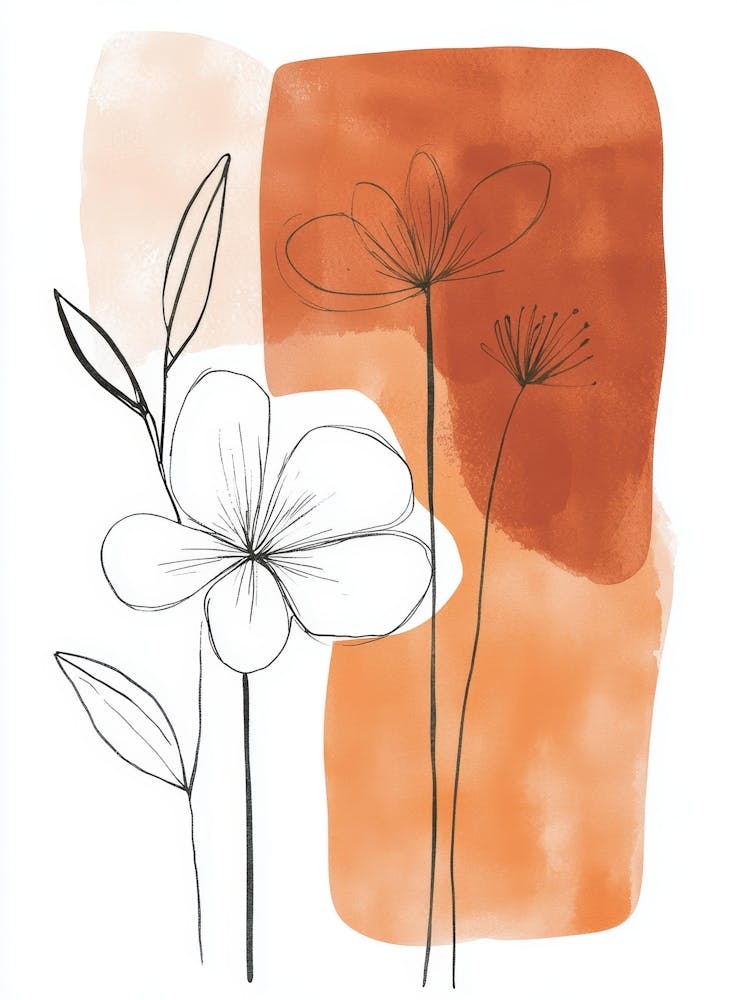 Orange Flowers 21