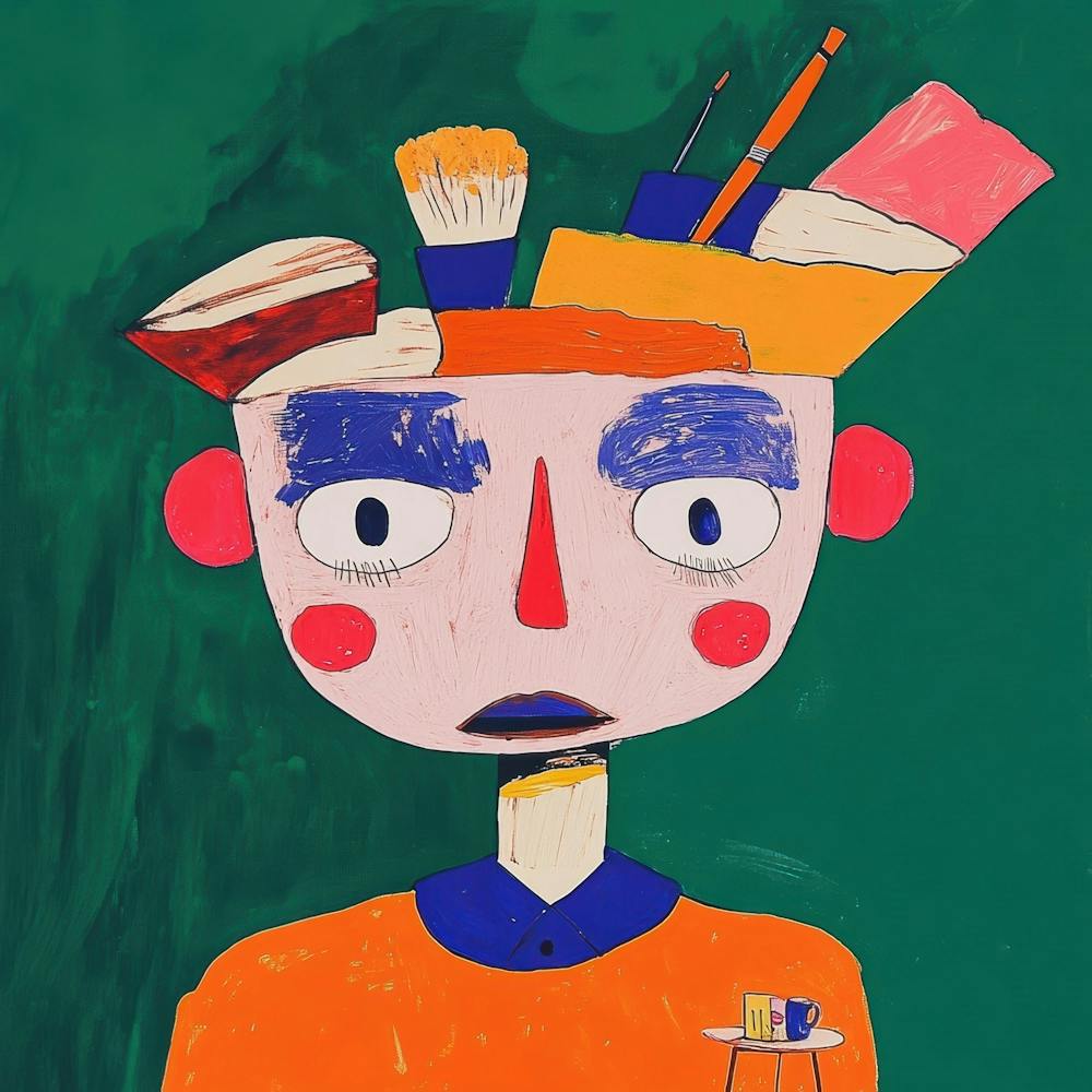 Boy With A Hat 1
