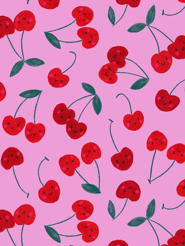 Happy Fruit Cheerful Cherries