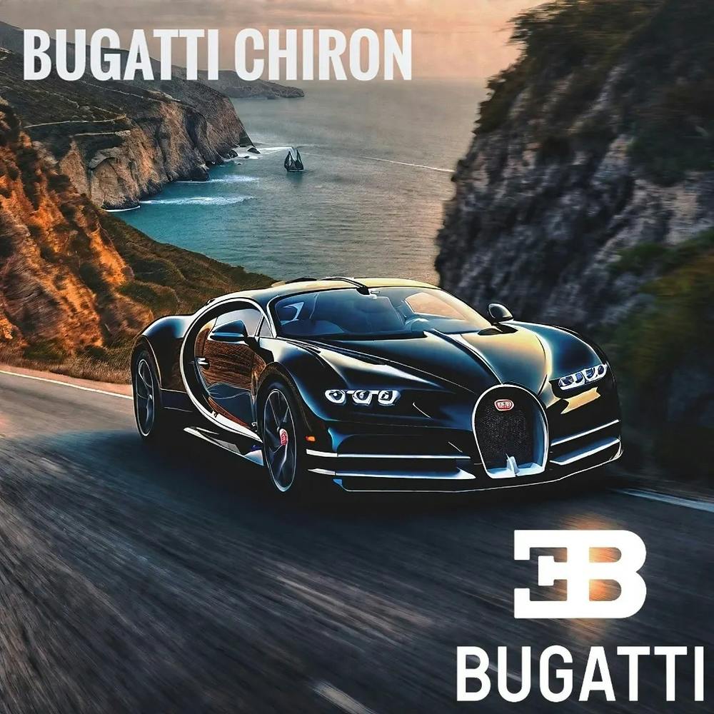 Bugatti Chiron all black edition