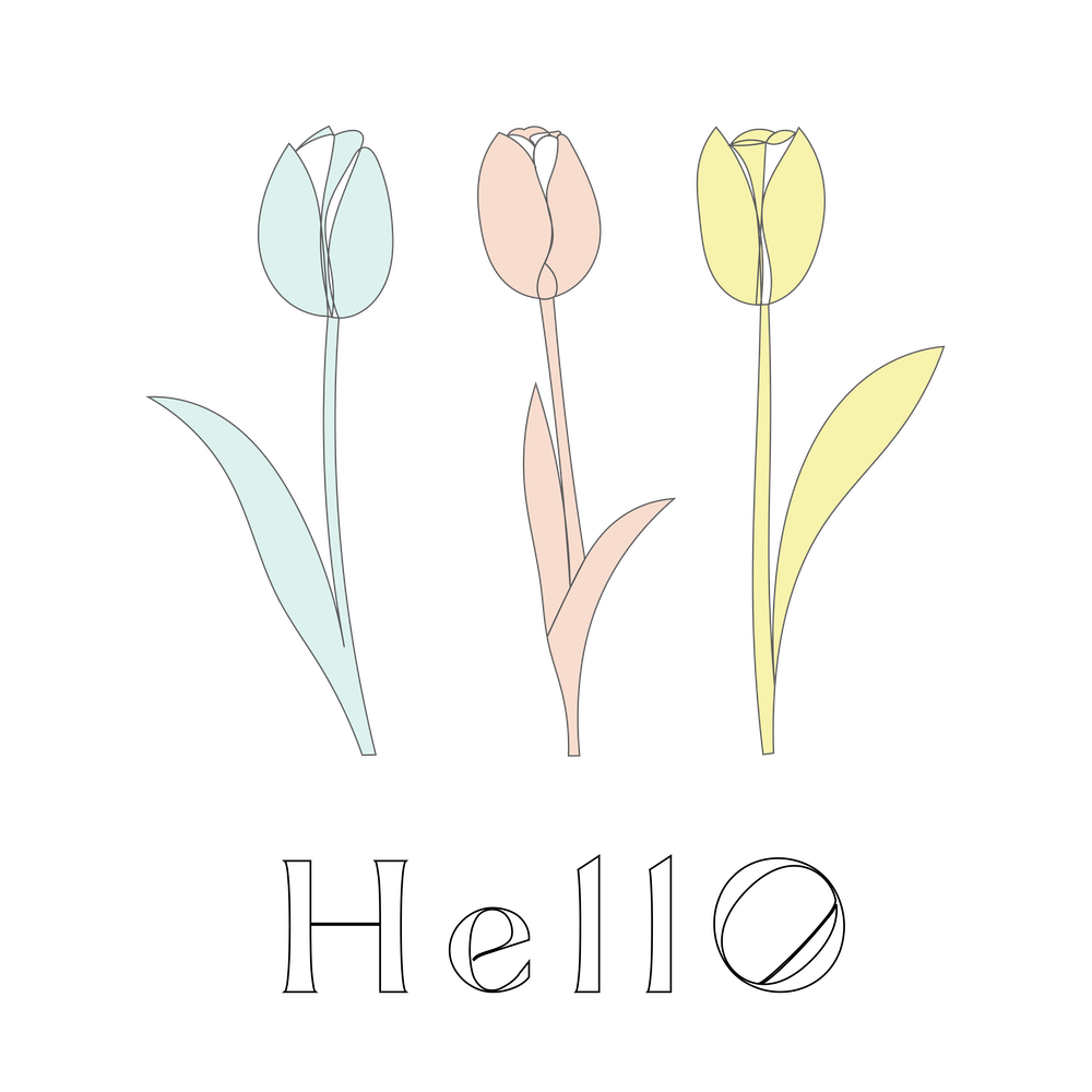Hello - tulip