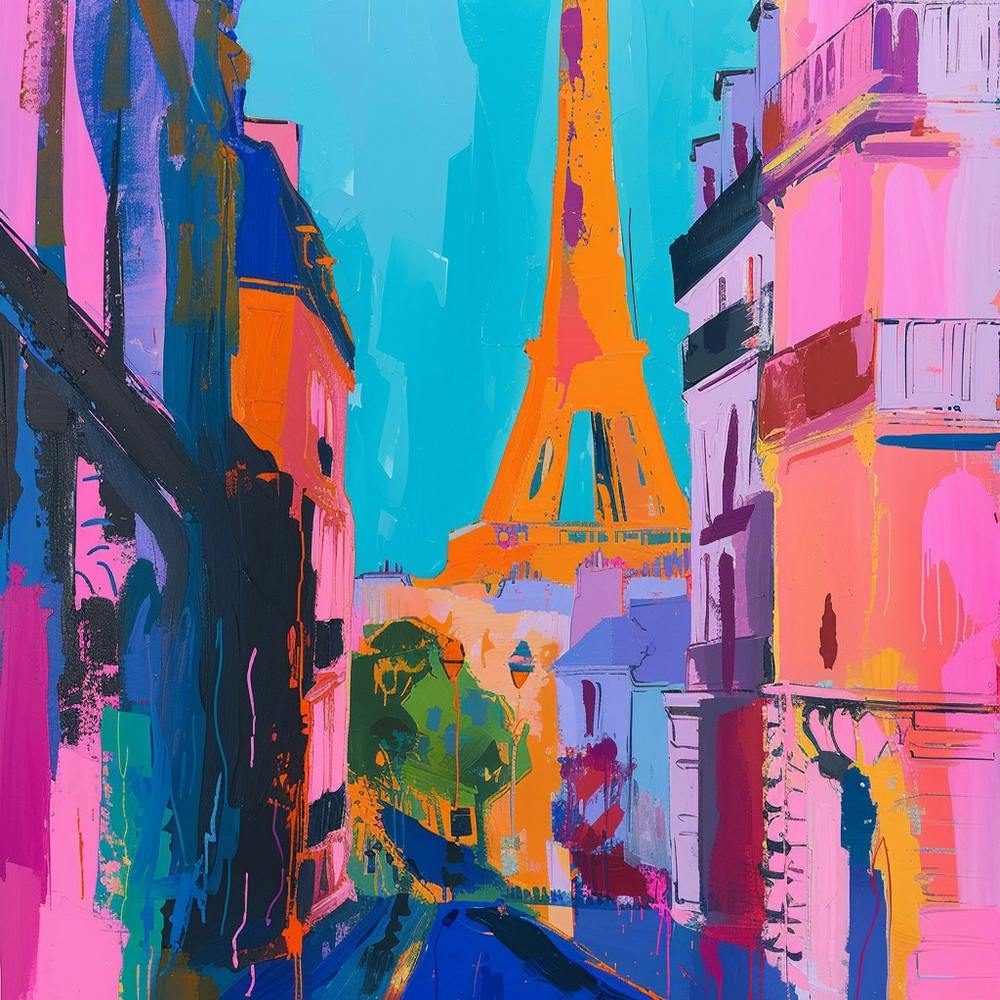 Collection Voyage Abstrait Paris France 7