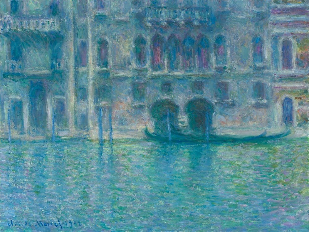 Palazzo Da Mula, Venedig (1908), Claude Monet