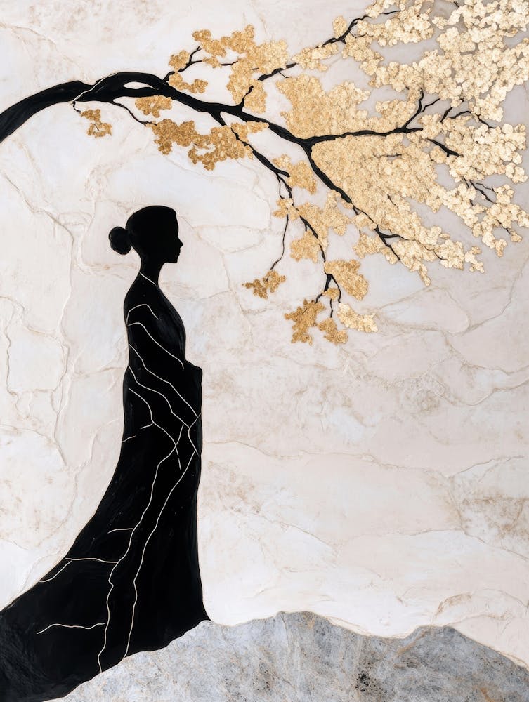 Woman Under A Tree