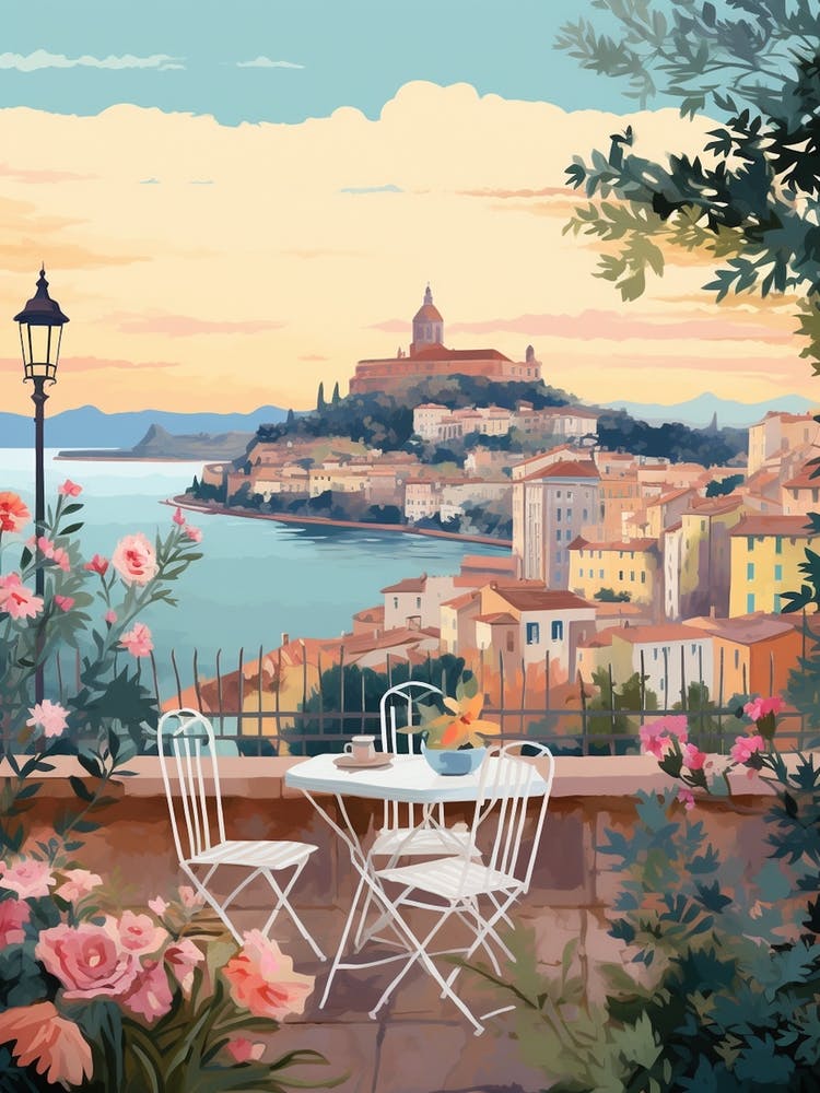 Nice France 6 Illustration