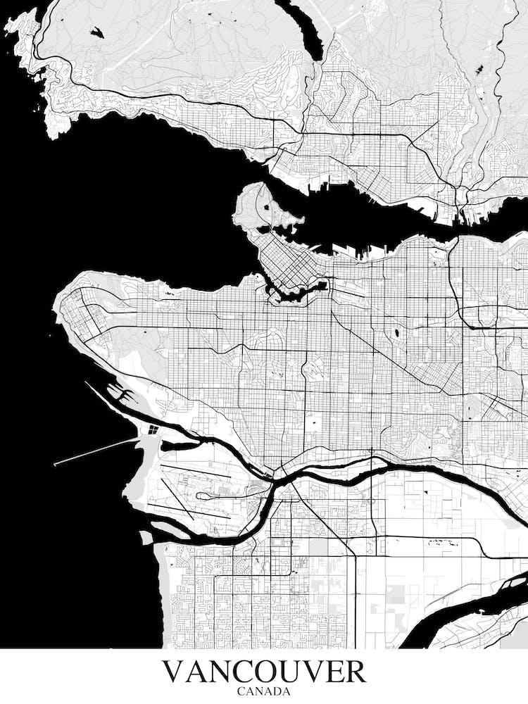 Vancouver White Black