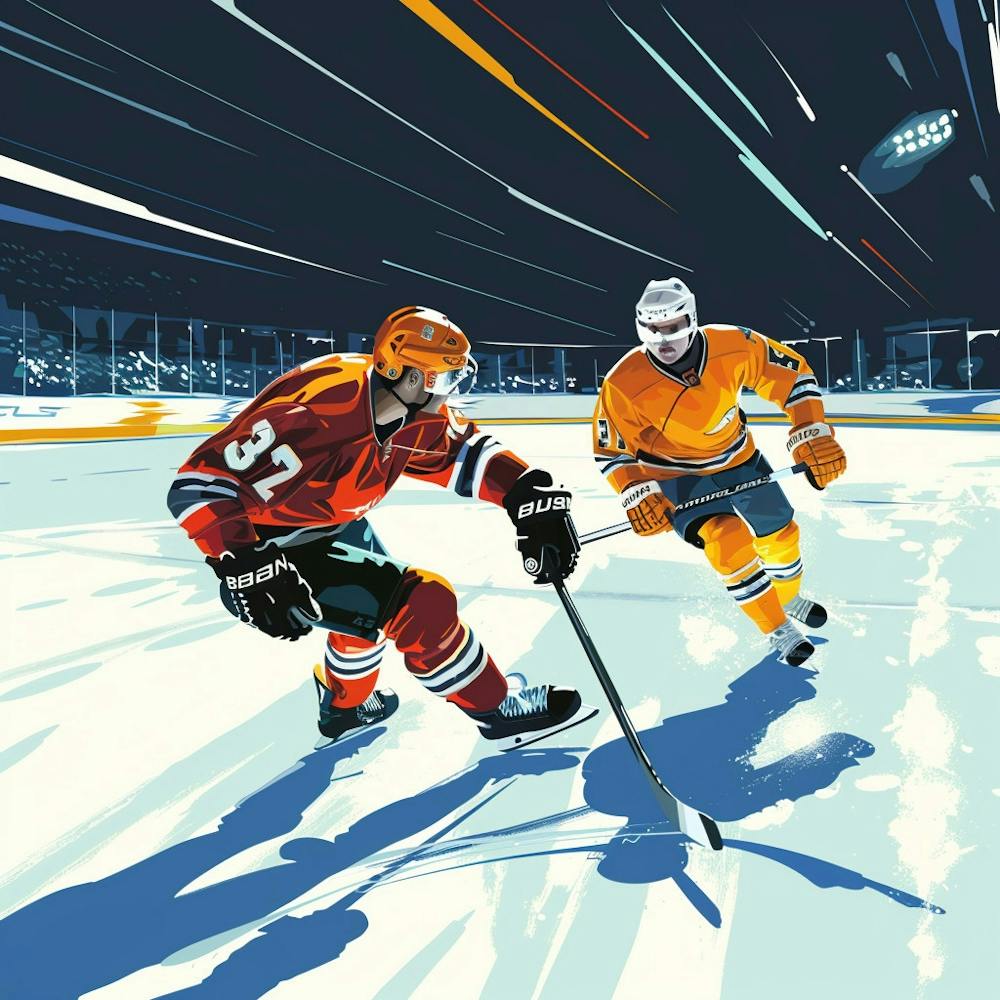 A Ice Hockey Match Vector Design Illustration 1718701057 1