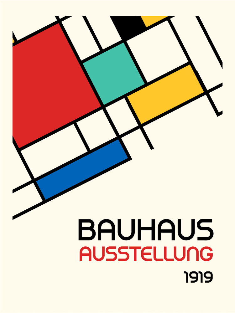Bauhaus Geometric Minimalist 3