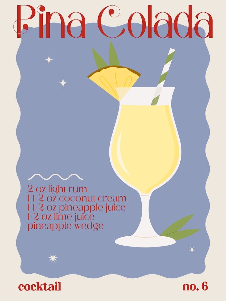 Pina Colada Cocktail
