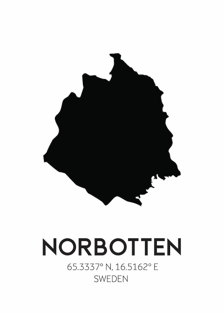 Norbotten Sweden Norden Schwedens