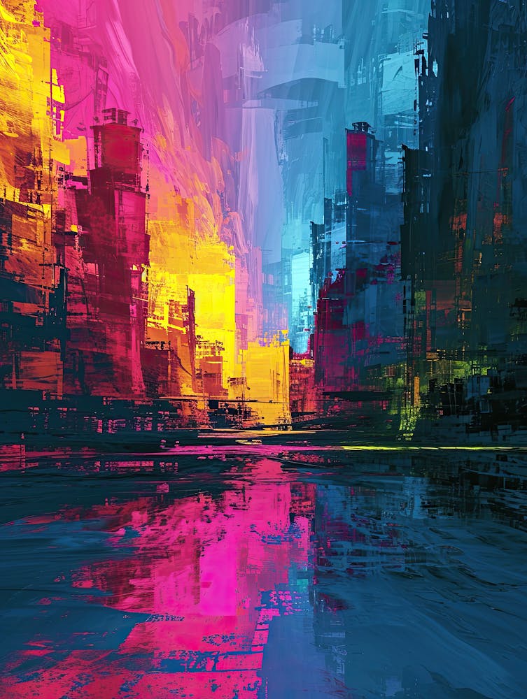 Abstract City | Pixel Art Series 3