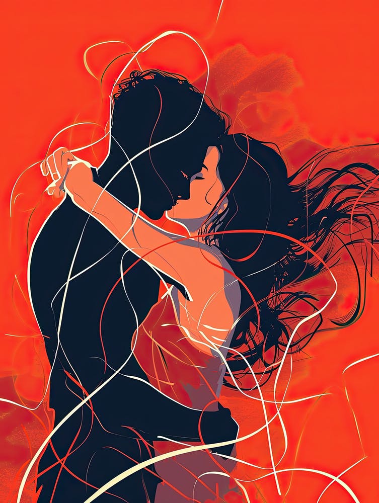 Couple Kissing, Valentine's Day Series