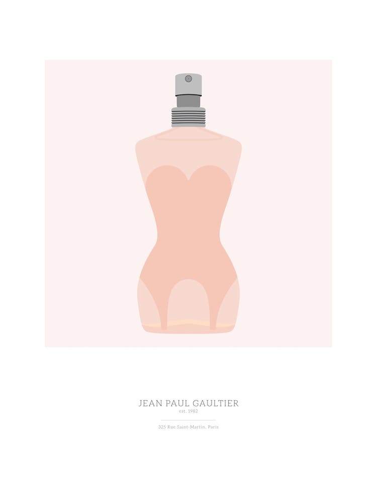 Gaultier Perfume Bottle