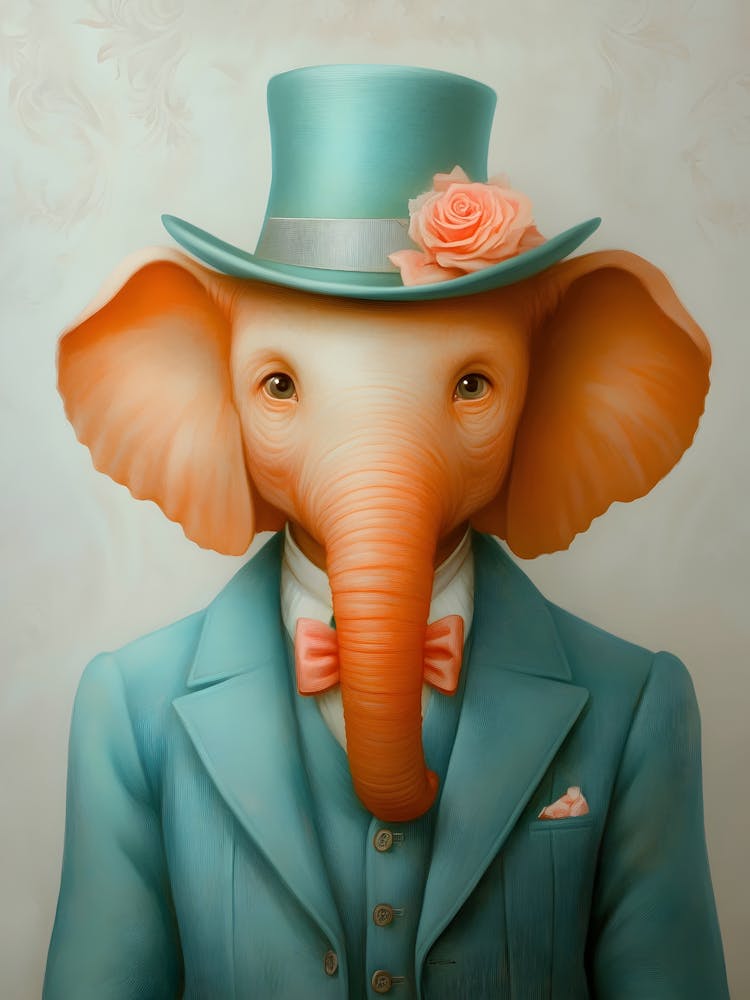Elephant In A Suit