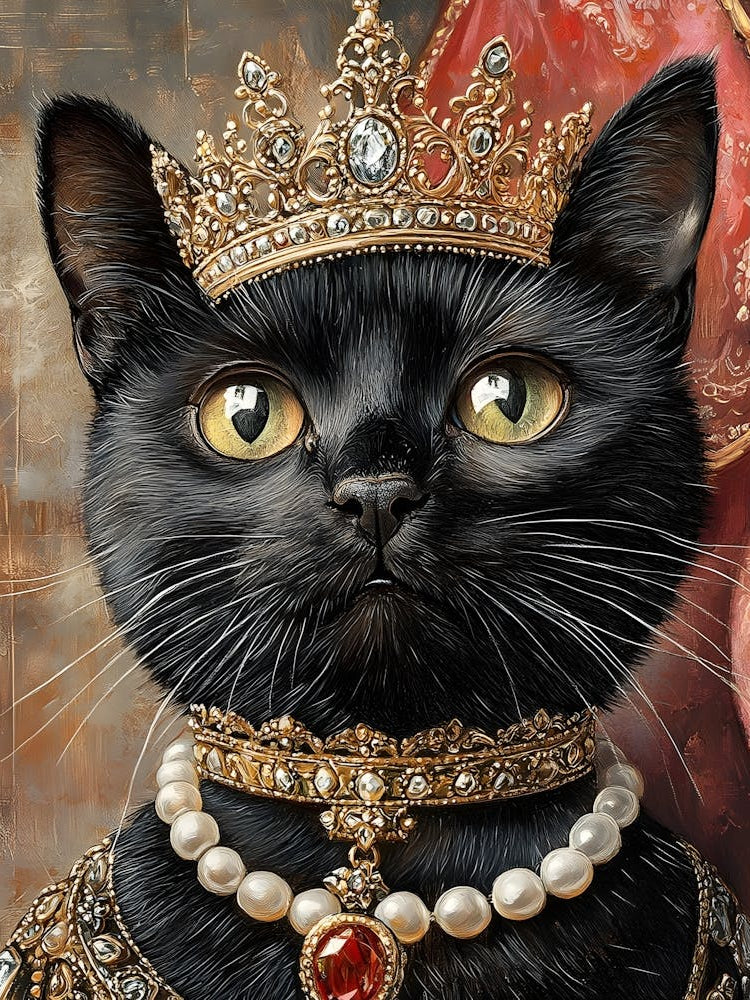 Royal Black Cat 1