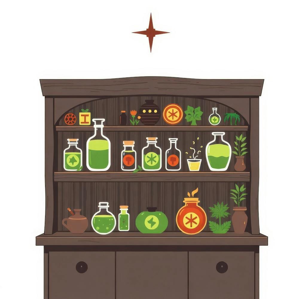 Apothecary Cabinet