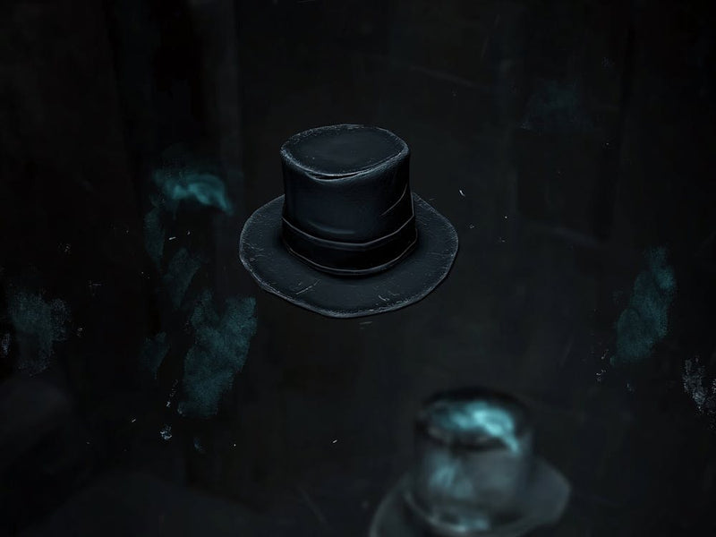 Top Hat Black on Black