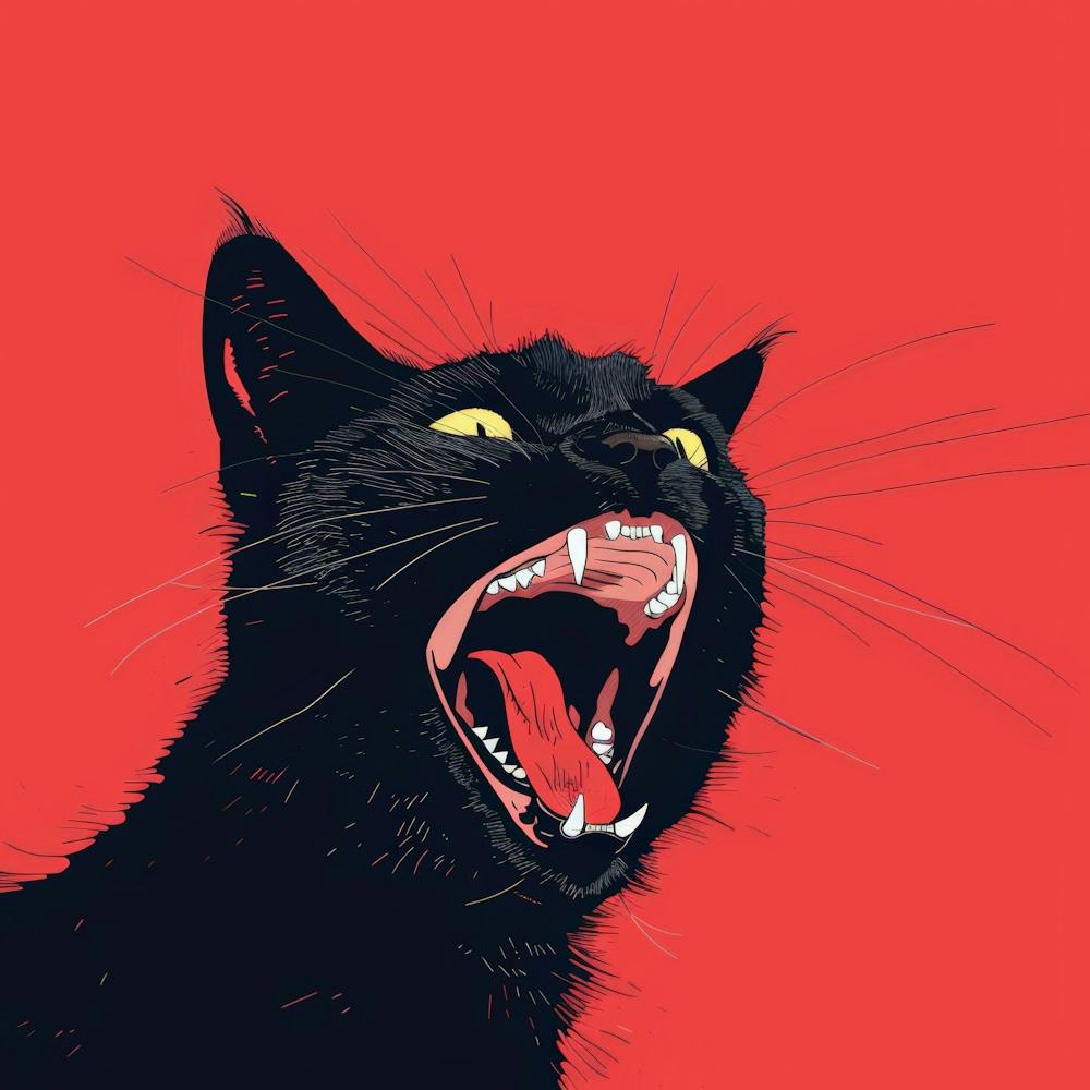 Black Cat Roaring 3