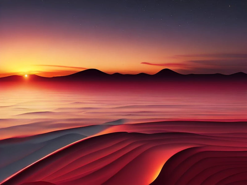 Sunset In The Desert 25