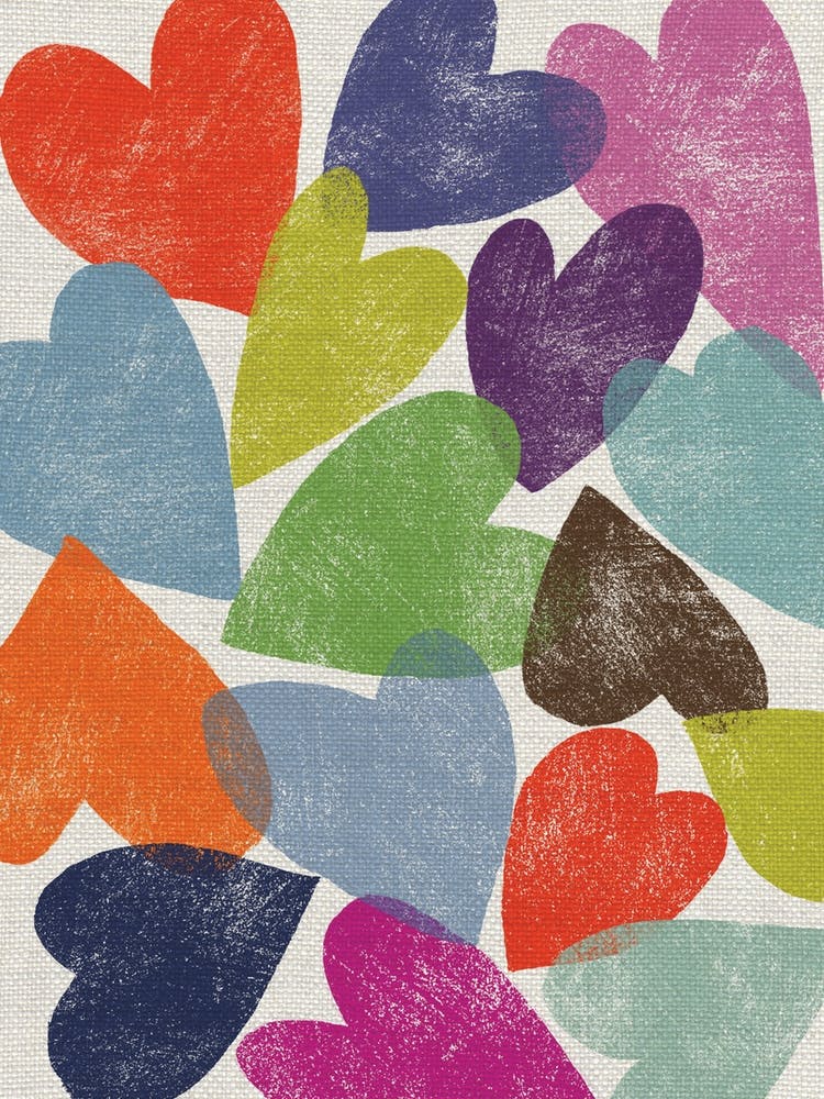 Printed Hearts