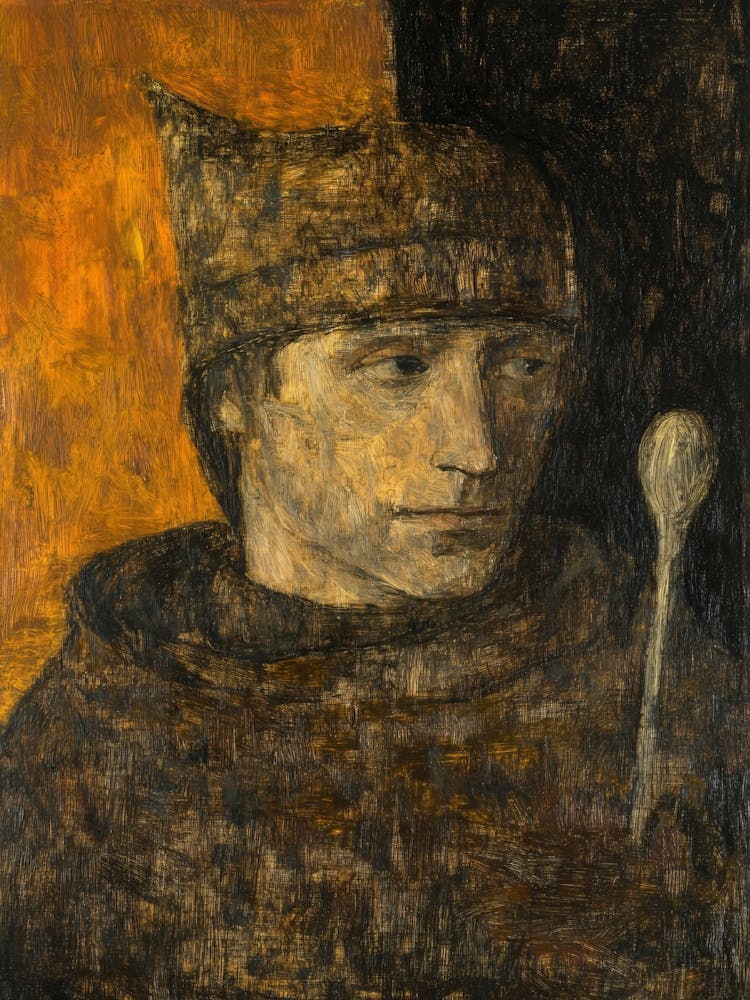 Monk With A Spoon