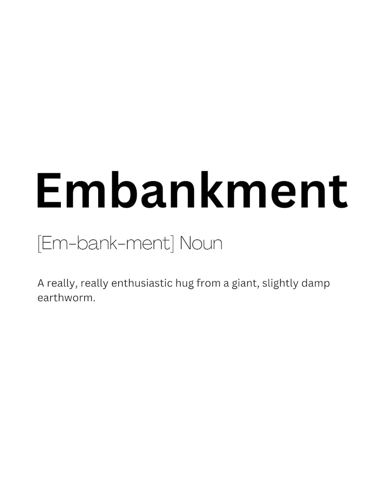 Embankment Definition Meaning 1