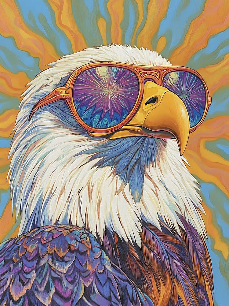 Eagle With Sunglasses 7