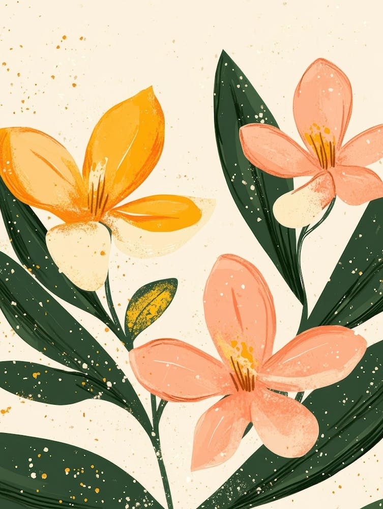 Watercolor Flowers 74