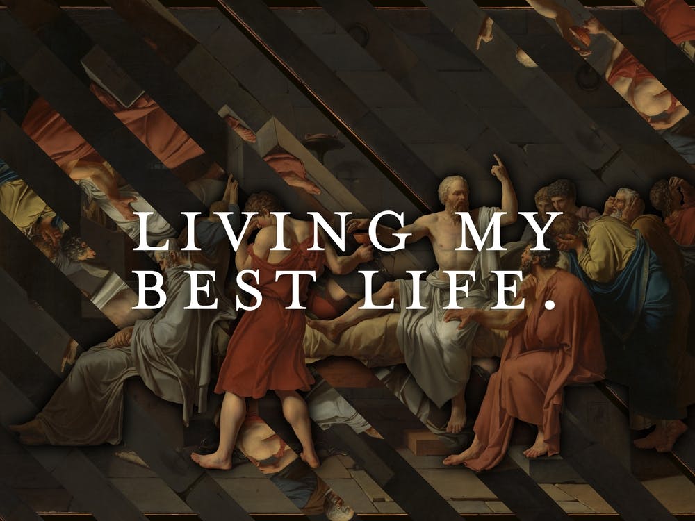 The Death Of Socrates by Jacques-Louis David Revisited