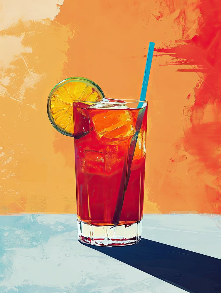Iced Tea Coctail, Mid century