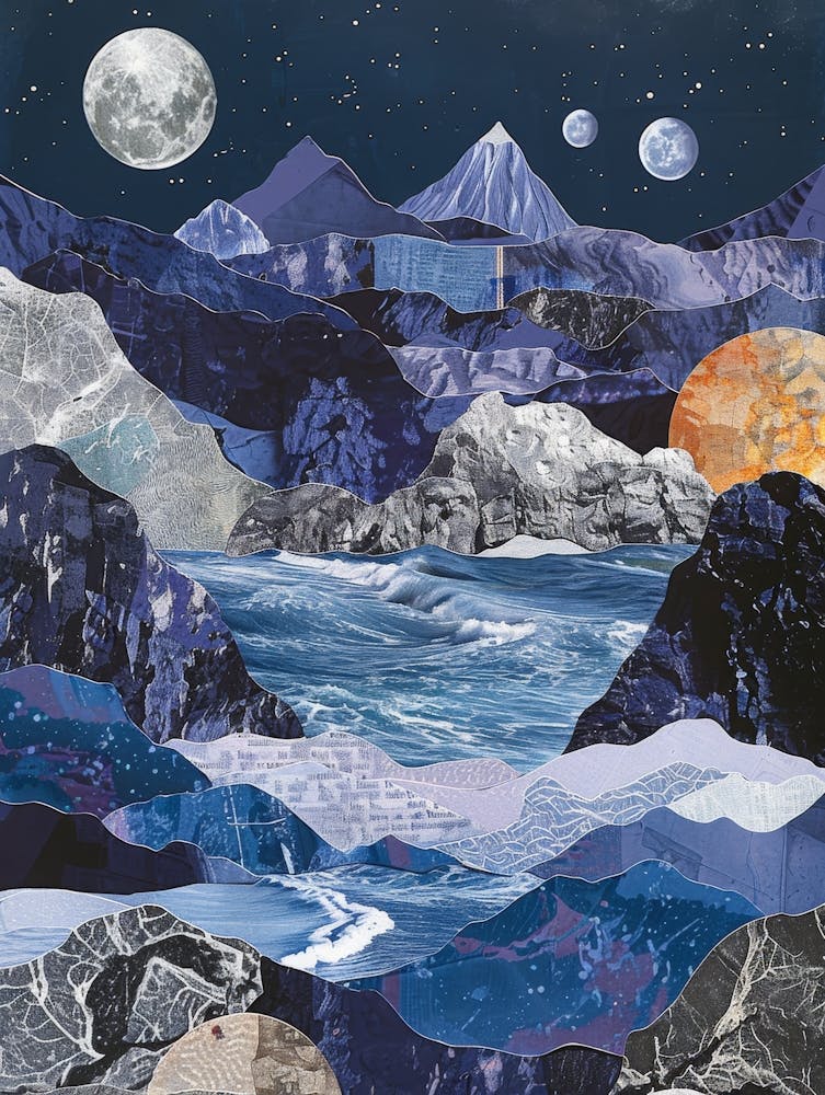 'The Moon And The Mountains'