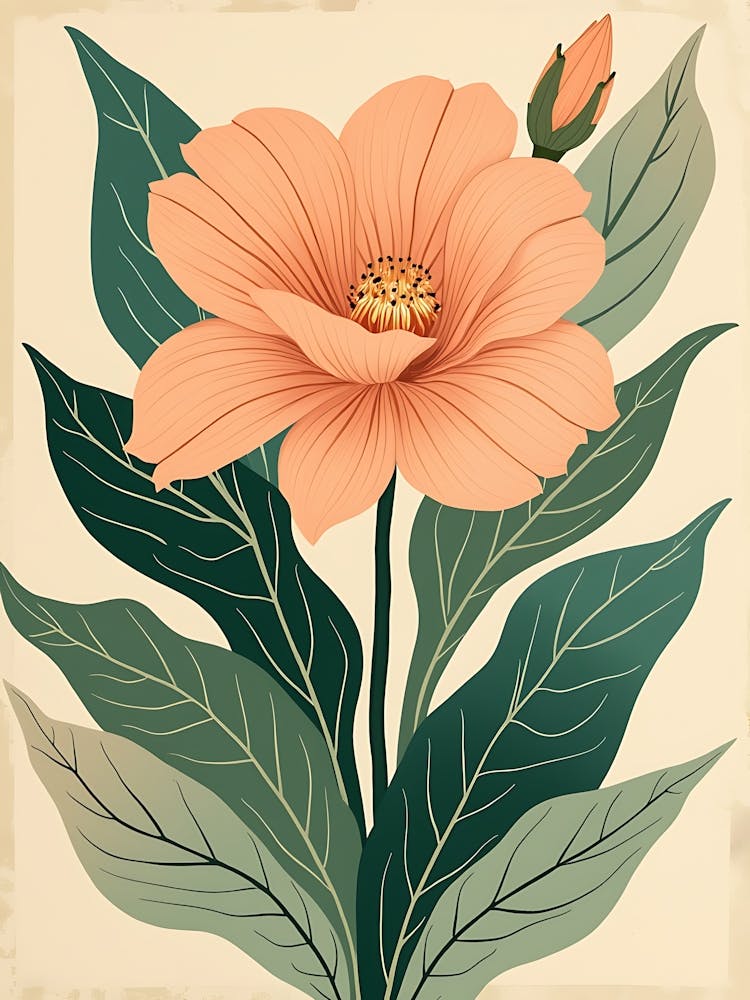 Organic Wildflower Dance in Warm Light