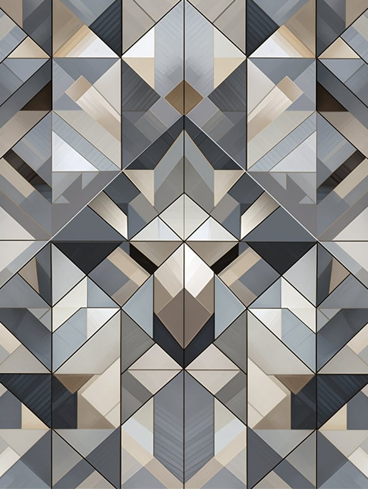 Technology Abstract Geometric Pattern 7